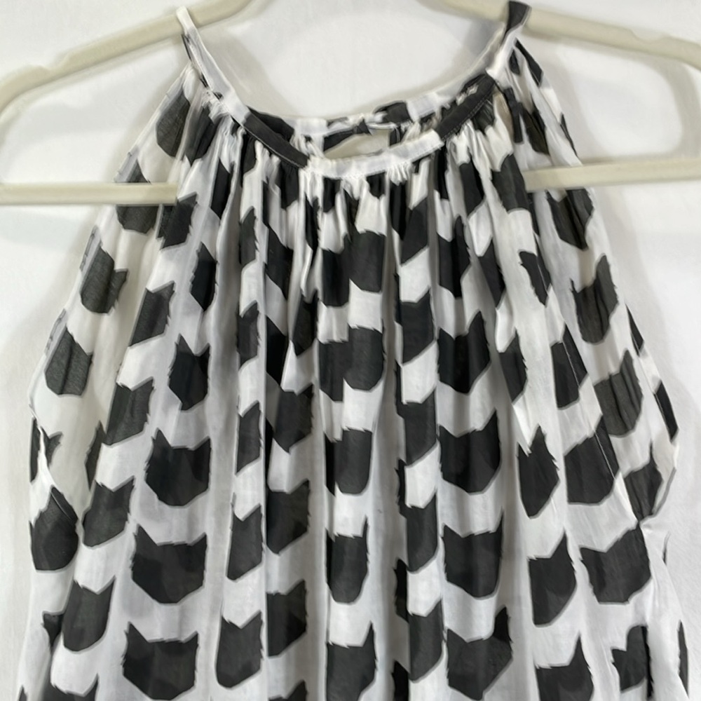 Anthropologie Porridge Tank Top Blouse Size S Sheer Lightweight Boho - Picture 2 of 10